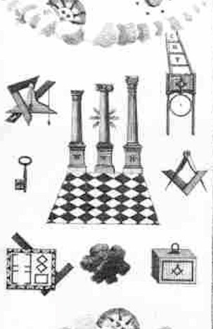 Tools of the Trade – 3rd Degree Tracing Board – Doylestown Lodge