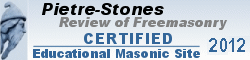 Educational Masonic site Certificate